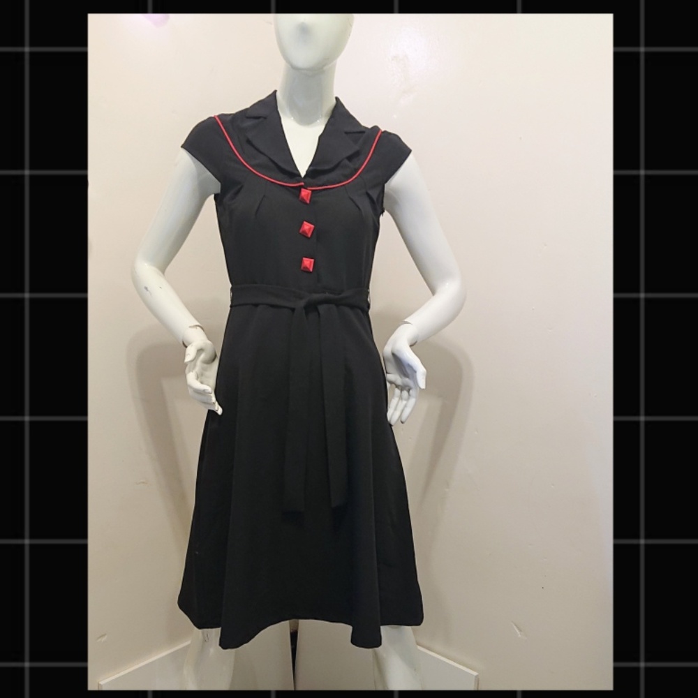 Folter Retro 50s Style Swing Dress - Small
